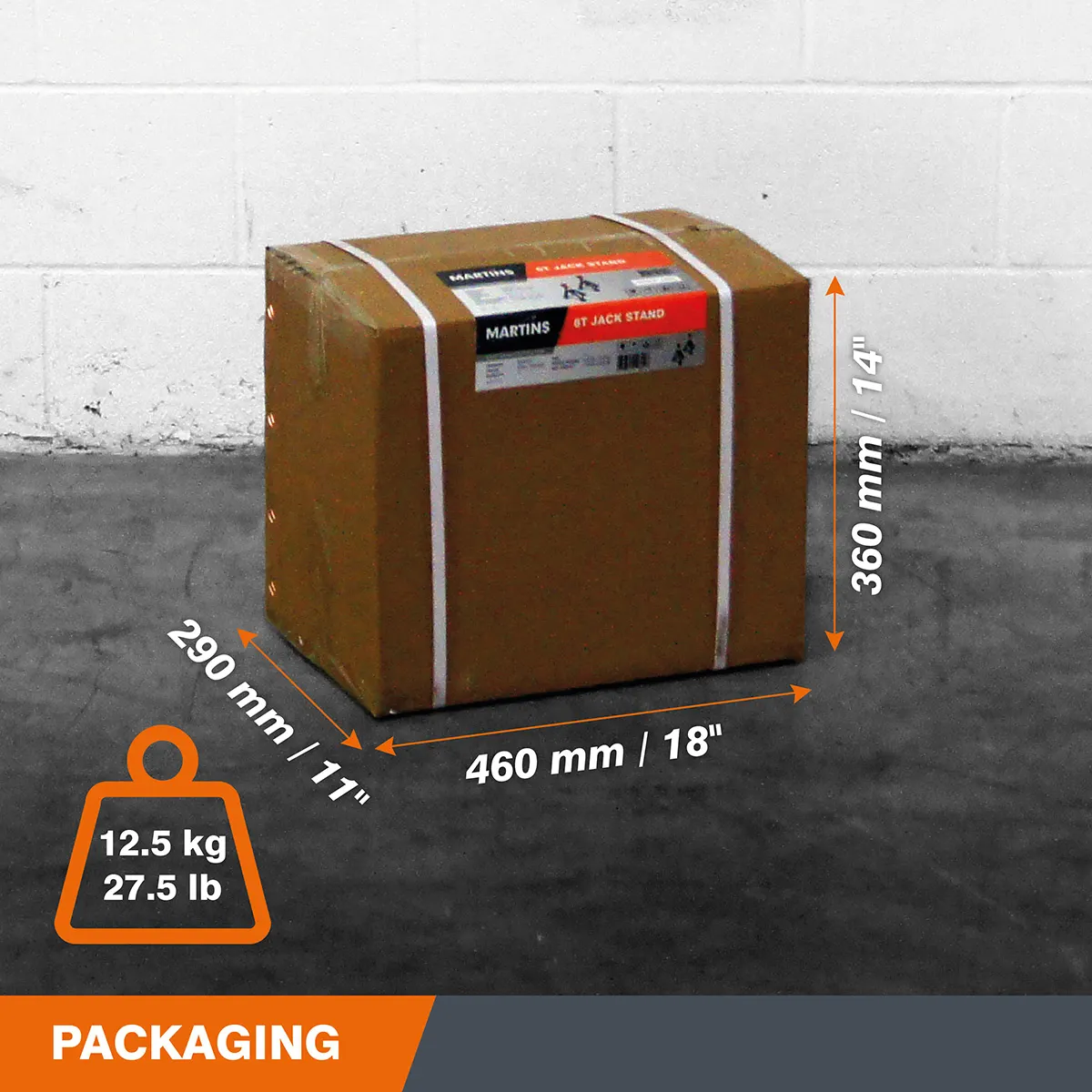 6.6-Ton Jack Stands (x2)