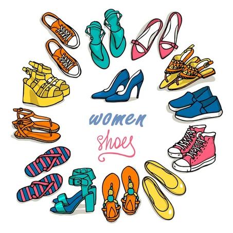 أحذية المرأة Chaussures femmes