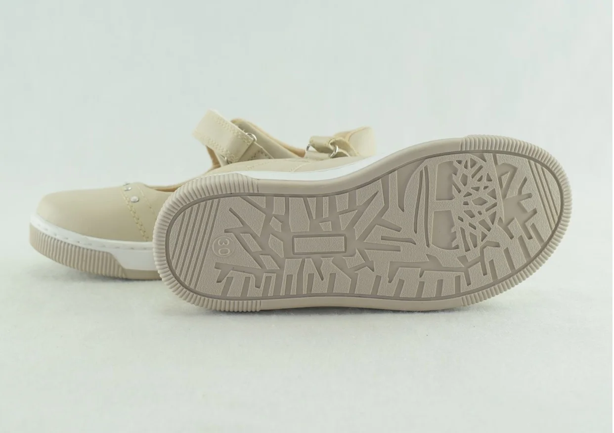 779-Mocassin fille Beige 2023-2024