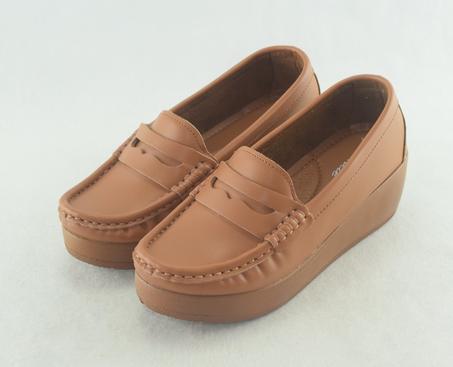 908 - Mocassins pour femme tendance 2024 - Marron