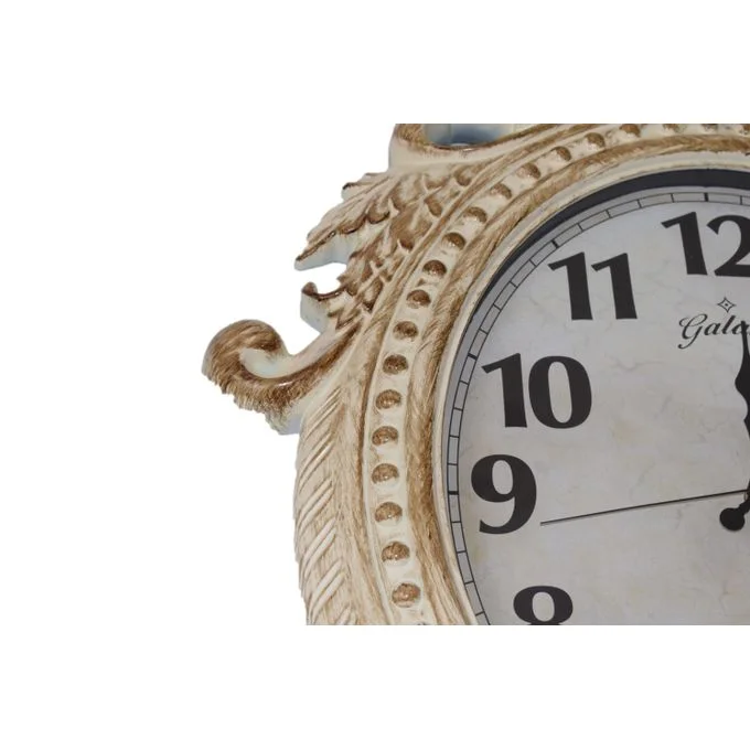 264 - horloge murale grande taille pour décoration salon, style classique - Beige