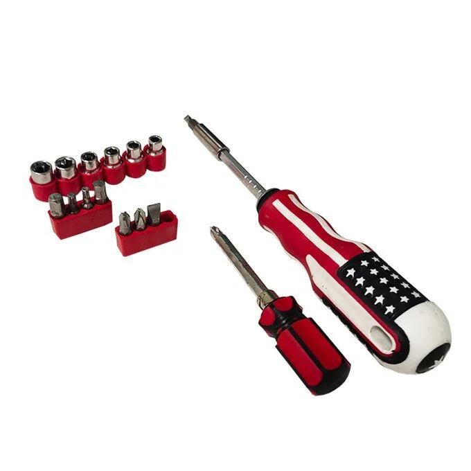 673 - Set De Tournevis et de Vissage - 18 Pcs - Multifonction - CXH-669