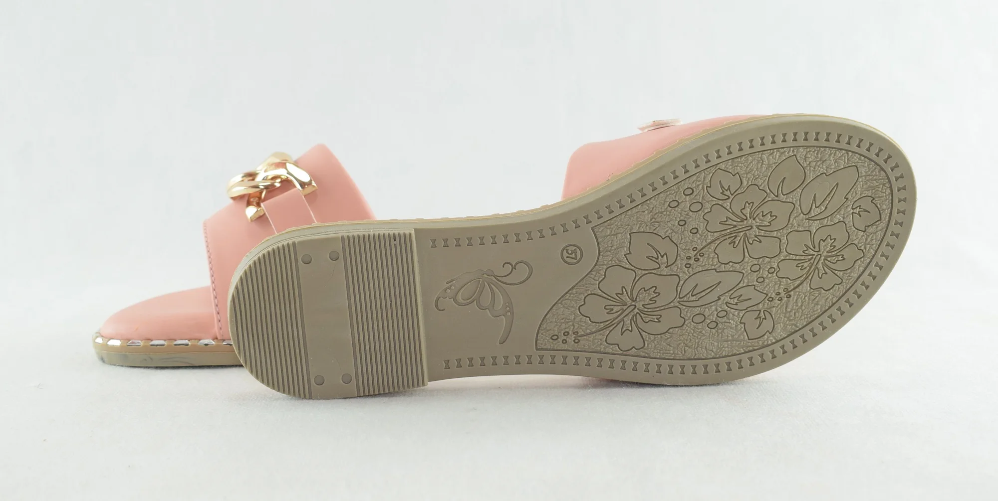 439 - Sandale femme Chic- Rose