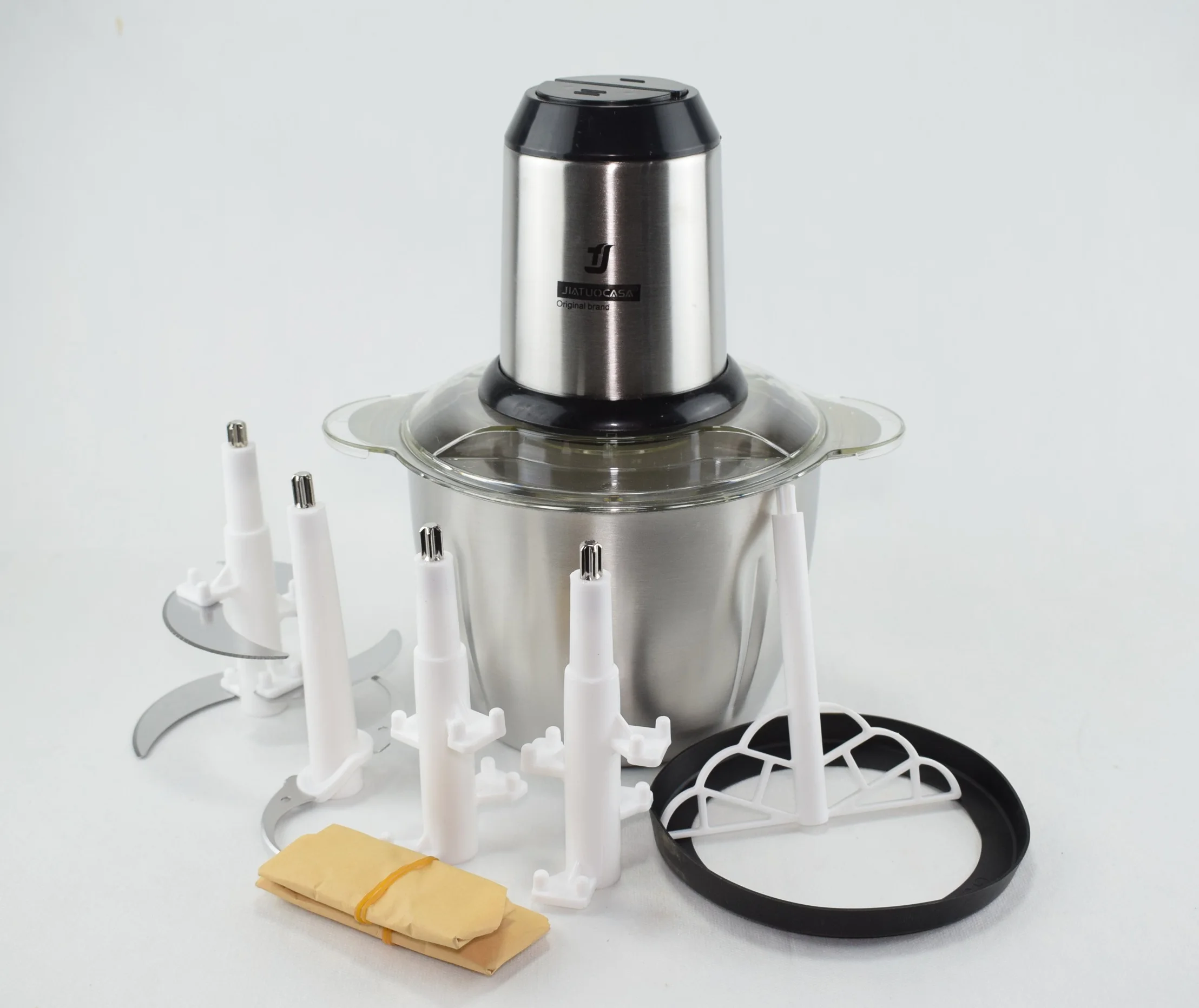 82 - Hachoir Électrique Bol en INOX 3 L - 500W