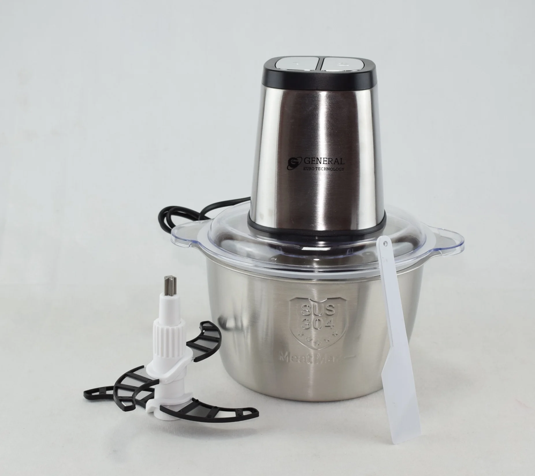 380 - Hachoir électrique pour viande et légumes 300W مطحنة اللحم والخضروات الكهربائية بقوة 300 وات