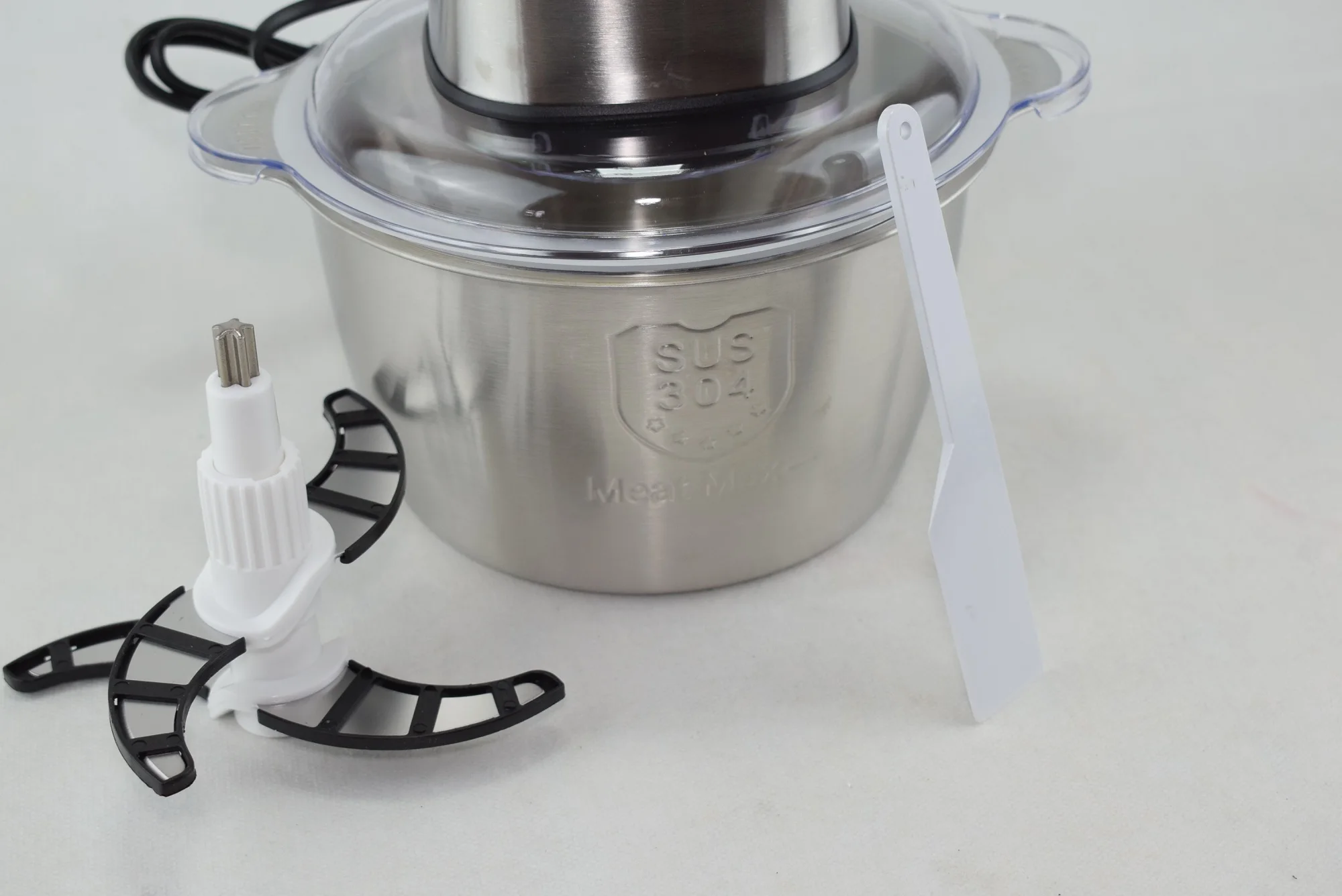380 - Hachoir électrique pour viande et légumes 300W مطحنة اللحم والخضروات الكهربائية بقوة 300 وات