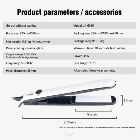 103 - HTC Professional Hair Straightener JK-6016