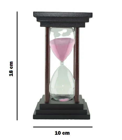 751 - Sablier 30 Minutes - utile et décoratif - Rose