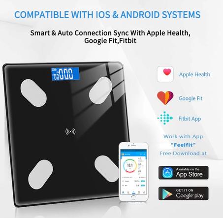 431 - Balance Pese Personne Impédancemètre Bluetooth Connectee - A1