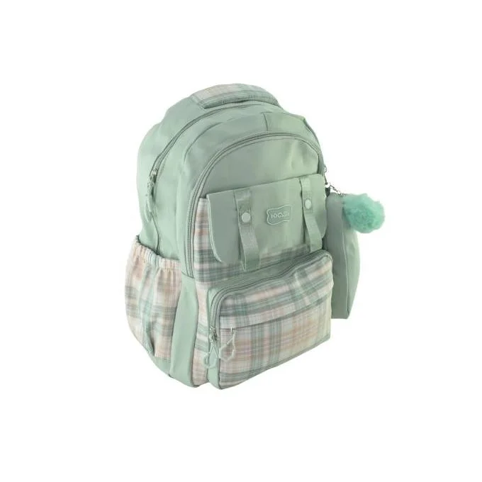 1118-Sac a dos et cartable scolaire élégant en tissu de haute qualité