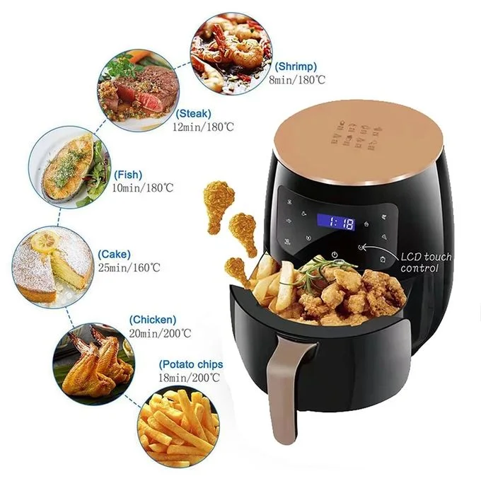 629 - Friteuse Sans Huile Airfryer 6L avec LCD