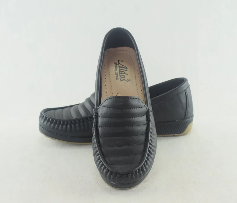 528 - Mocassins pour femme tendance 2023 - Noir