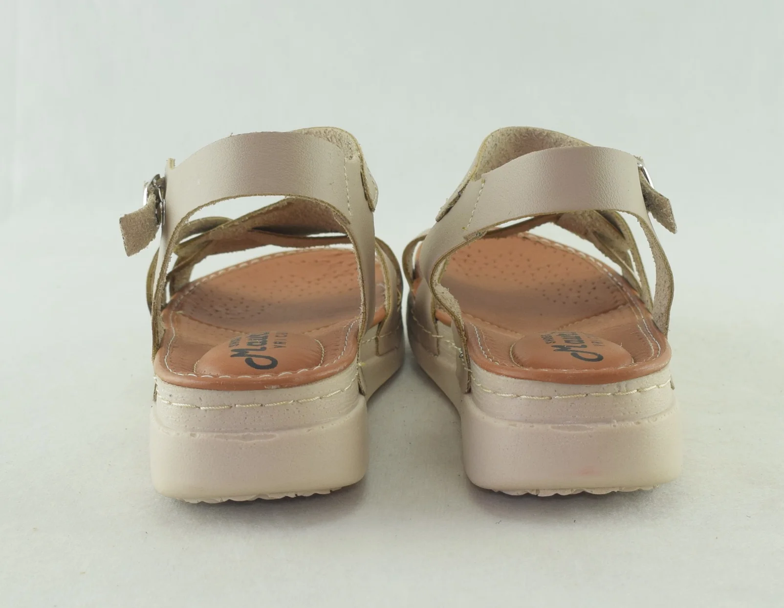 816-Sandales Femme, Tendance 2023-2024Beige