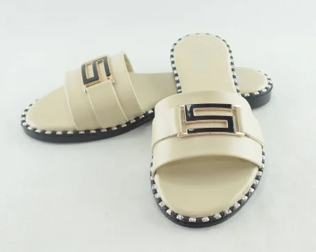 459 - Sandale femme Chic beige Tendance 2022