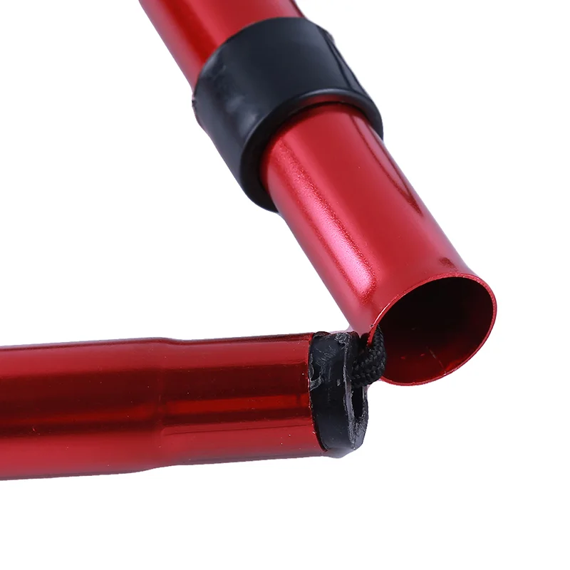 854R - Canne de Marche pliante ultra légère - Rouge