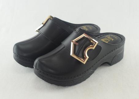 540 - Sabot pour femme semelle haute tendance 2023-2024 Noir