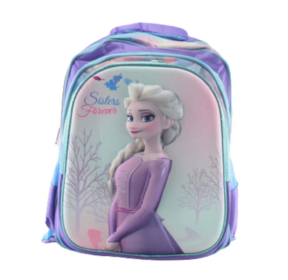 841 - Cartable scolaire à roulette 3 pièces Frozen
