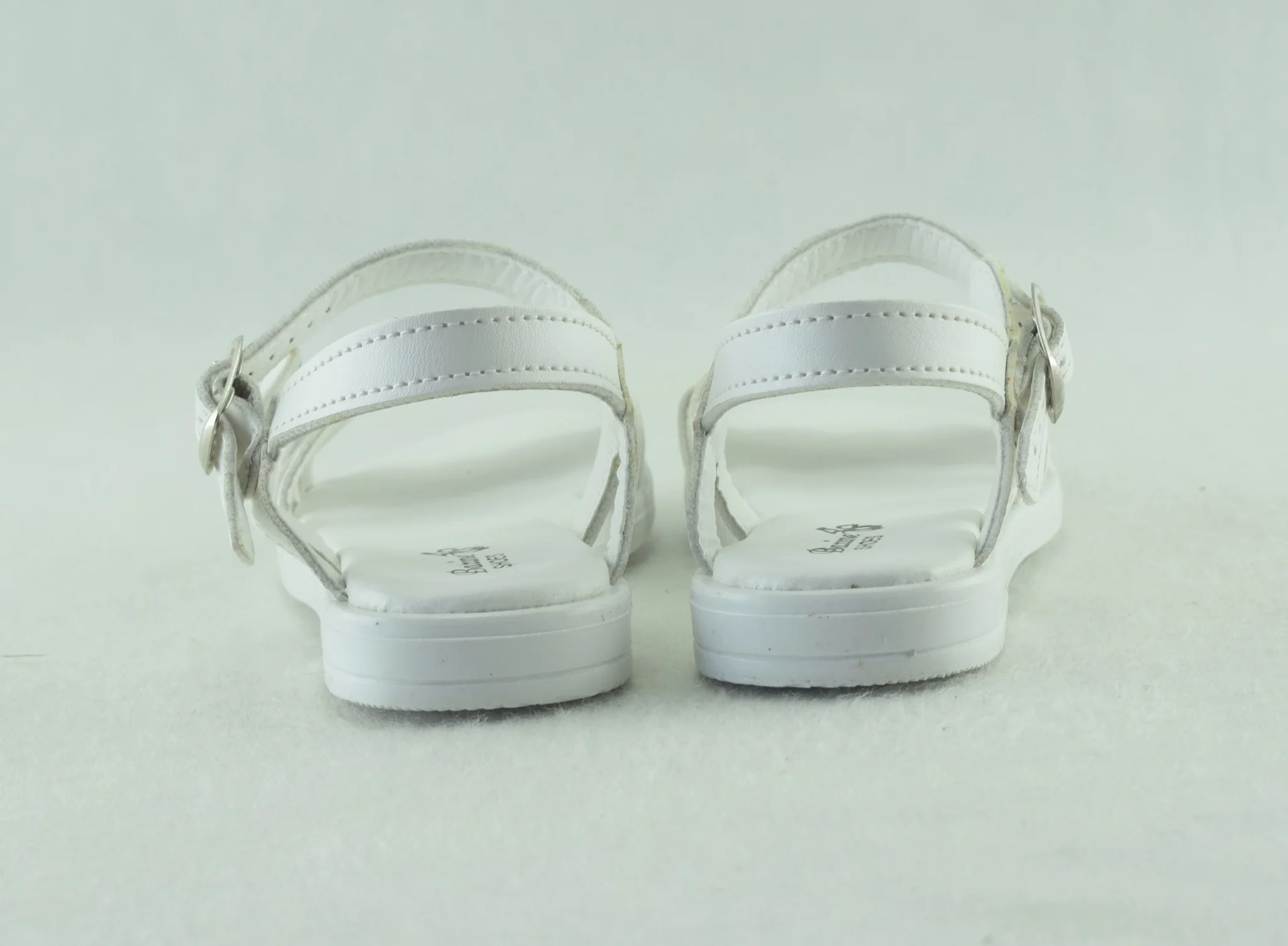 720-Sandale pour fille légère et confortable taille 20 à 34 Blanc