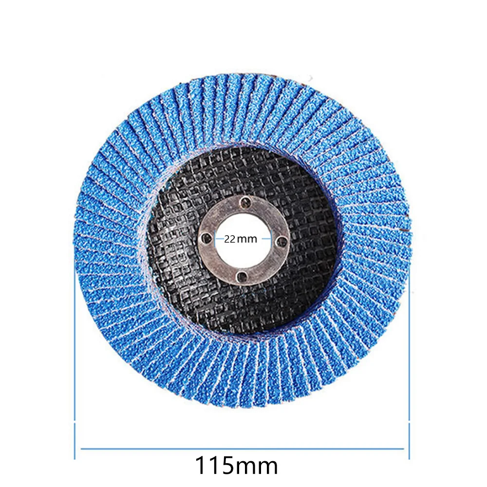 10 Disques de ponçage à Lamelles 115 Abrasifs pour Acier Inox Métal Grain 60