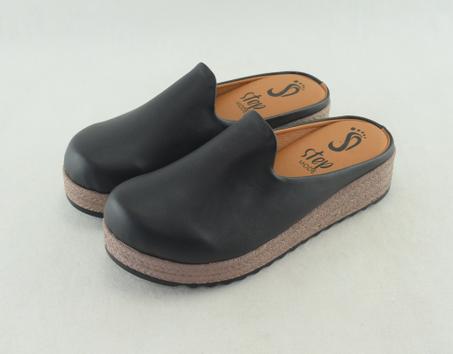 737 - Sabot  pour femme tendance 2024 -Noir