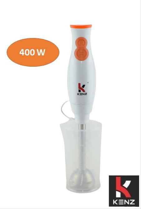 Mixeur plongeant inox 400W - hand blender - Orange