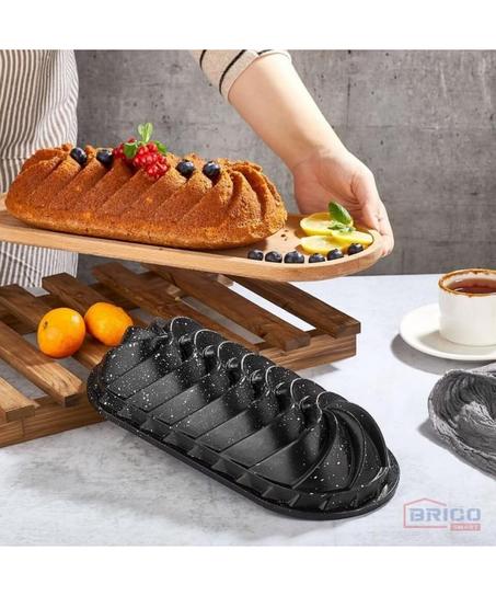 923 - Moule à cake en Granit Anti-adhérent - Noir