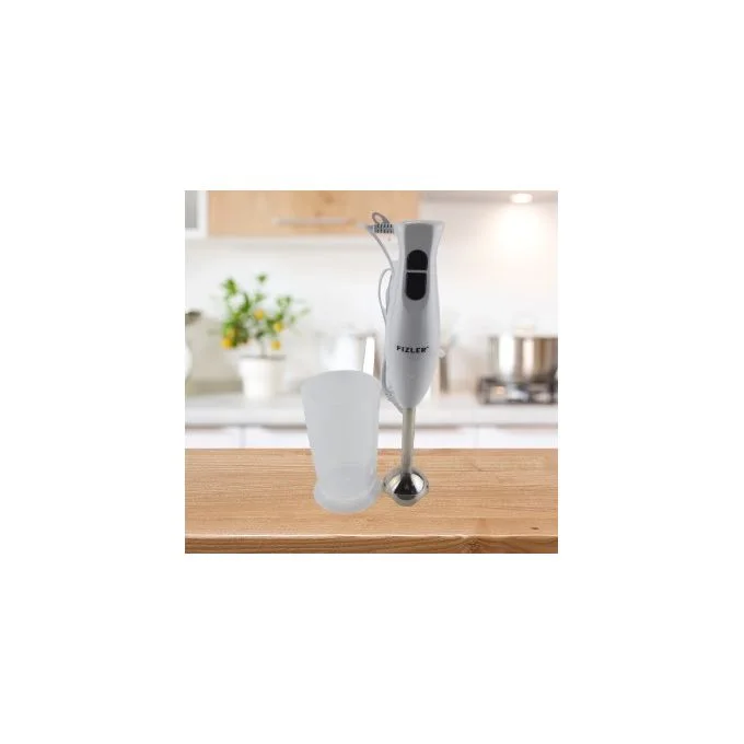 FIZLER Mixeur plongeant inox 400W - hand blender