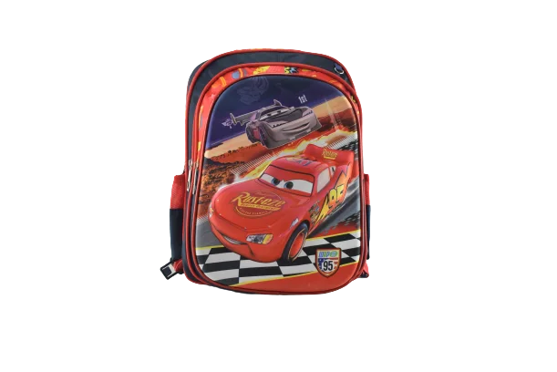 848 - Cartable scolaire à roulette 3 pièces CARS