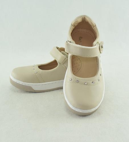 779-Mocassin fille Beige 2023-2024