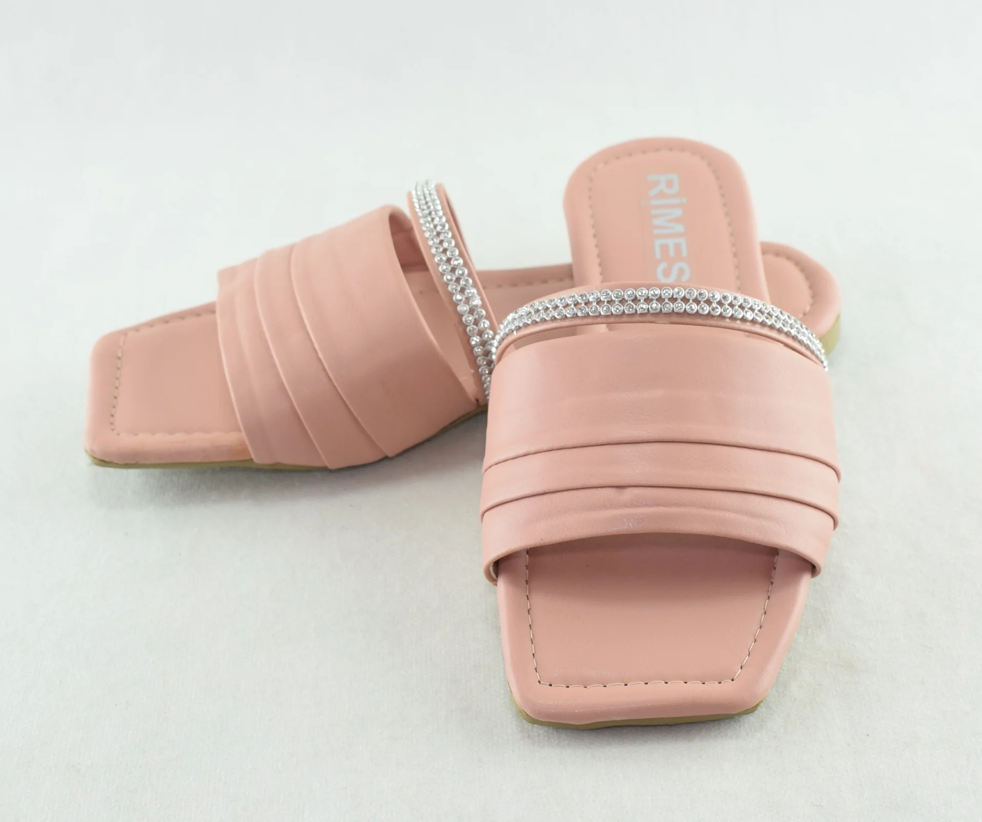 465 - Sandale femme élégante Rose Matte Tendance 2022