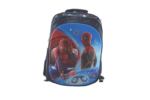 864 - Cartable scolaire à roulette 3 pièces SPIDER-MAN