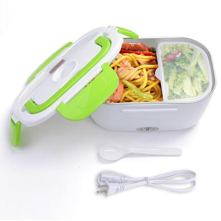 112 - Boite électrique à repas chauffante, Lunch box - Vert