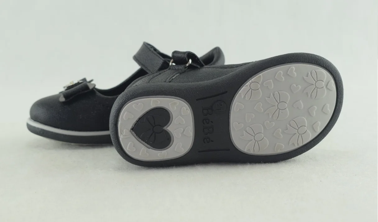 780-mocassin fille 2023-2024 noir mat 21-24