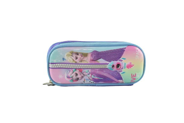 872 - Cartable scolaire à roulette 3 pièces Frozen