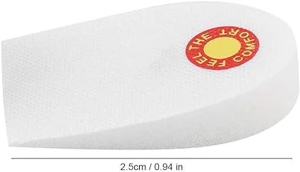918 - Semelles Talon de chaussures de Silicone médical, 2 pièces