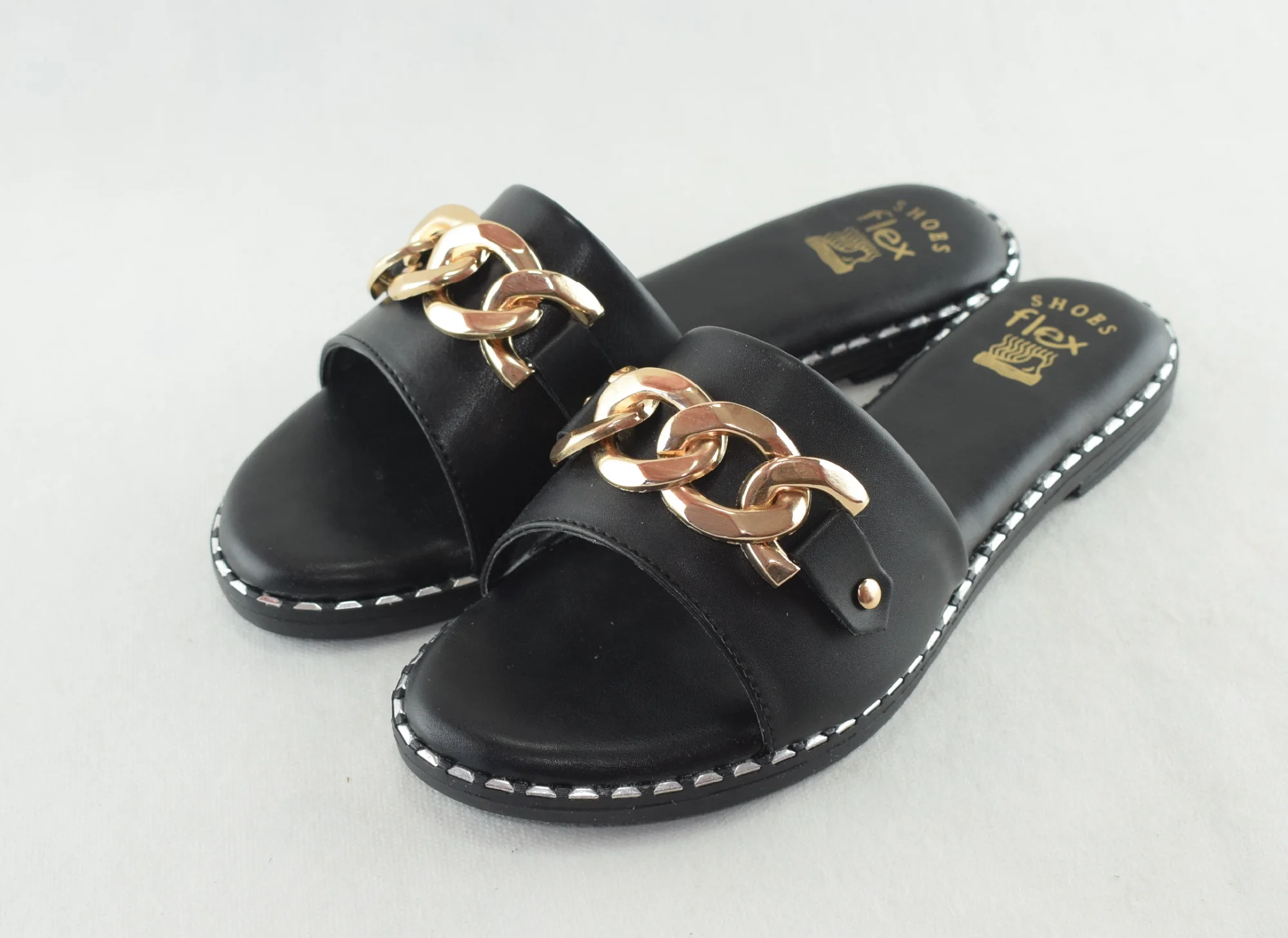 440 - Sandale femme Chic - Noir