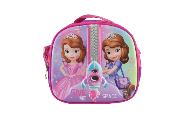 873 - Cartable scolaire à roulette 3 pièces Princess Sofia