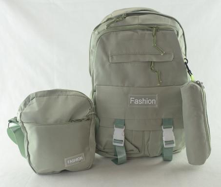 514 - Sac à dos enfant, 3 pièces - Vert