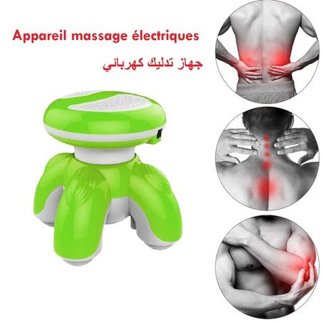 430VE - Appareil massage électriques vibrant, Mini masseur - Vert