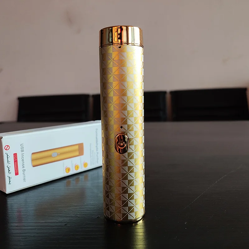 642B - Brûleur d'encens portable Brûleurs purificateurs d'encensoir arabe