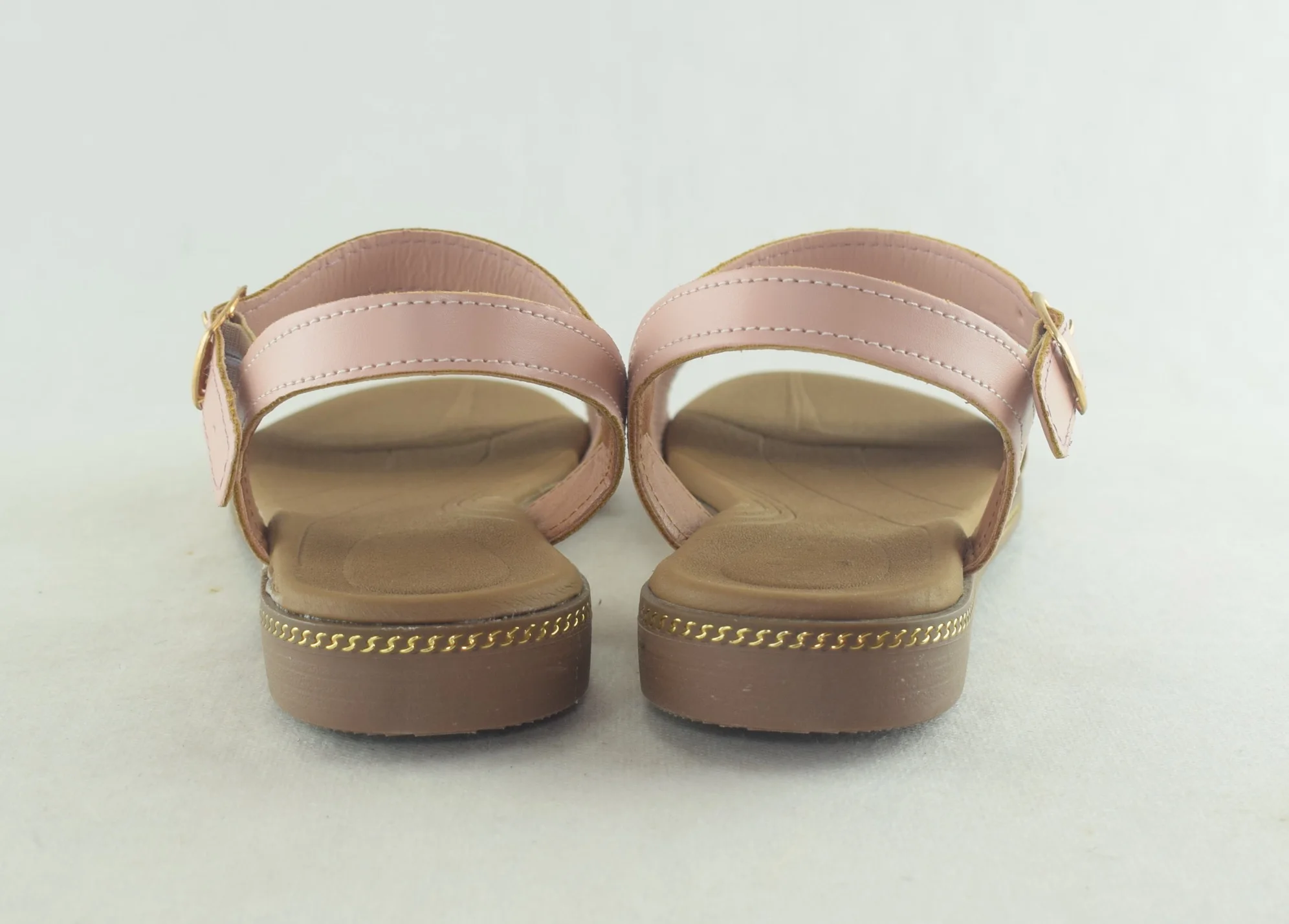 559-Sandales femme plate et légère tendance 2023-2024 Rose