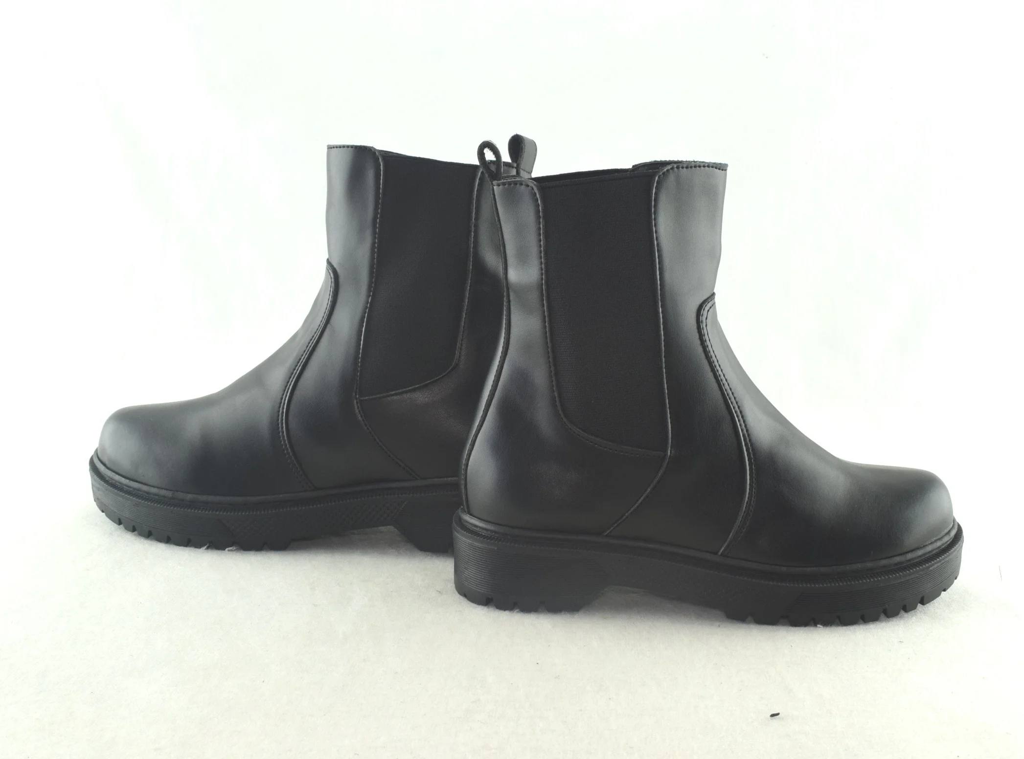 930 - Bottes pour femme chic en cuir tendance hiver 2024 Noir
