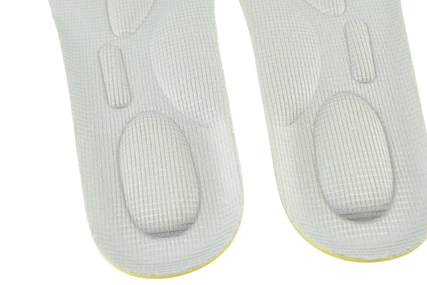 621G - Semelles intérieures de Massage 4D pour hommes et femmes 41-46 - Gris