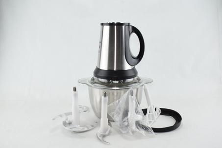 185 - Hachoir Électrique Bol en INOX 2L - 450W مفرمة كهربائية ستانلس ستيل وعاء 2 لتر - 450 وات