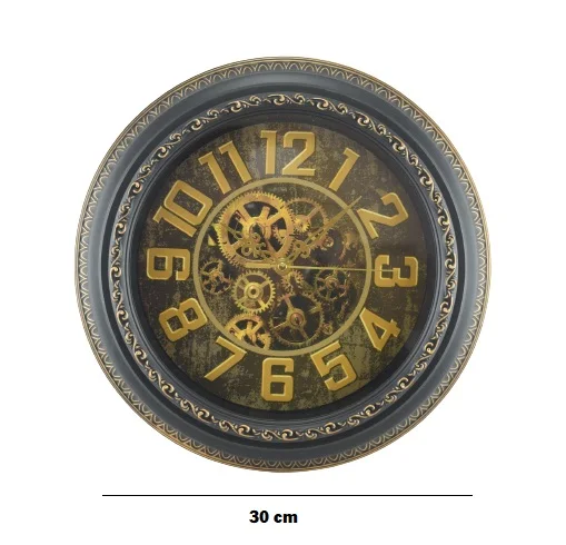761 - Horloge murale ronde à quartz 2023 - ABL-492