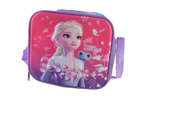847 - Cartable scolaire à roulette 3 pièces Frozen / Elsa
