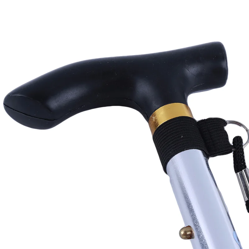 854G - Canne de Marche pliante ultra légère - Argent