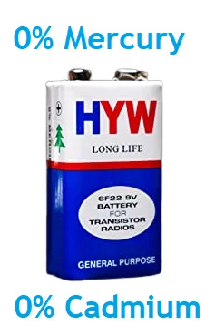 363 - 1 Pile 9V 6F22 long life - 6F22
