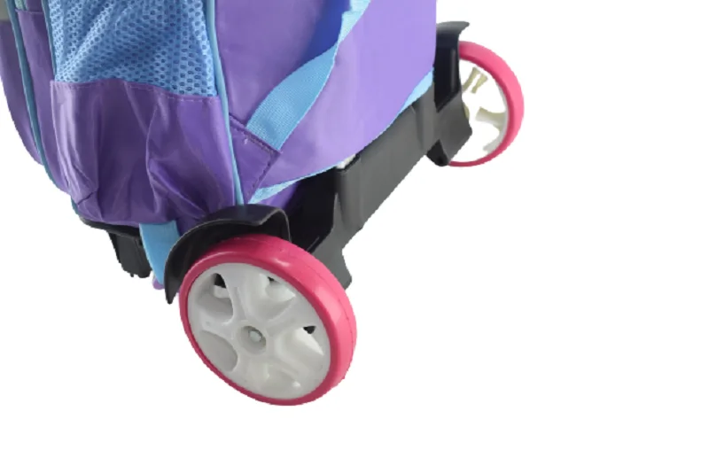 841 - Cartable scolaire à roulette 3 pièces Frozen
