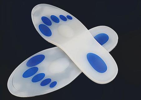 421S - Semelles de chaussures en Gel de Silicone médical, 2 pièces - S